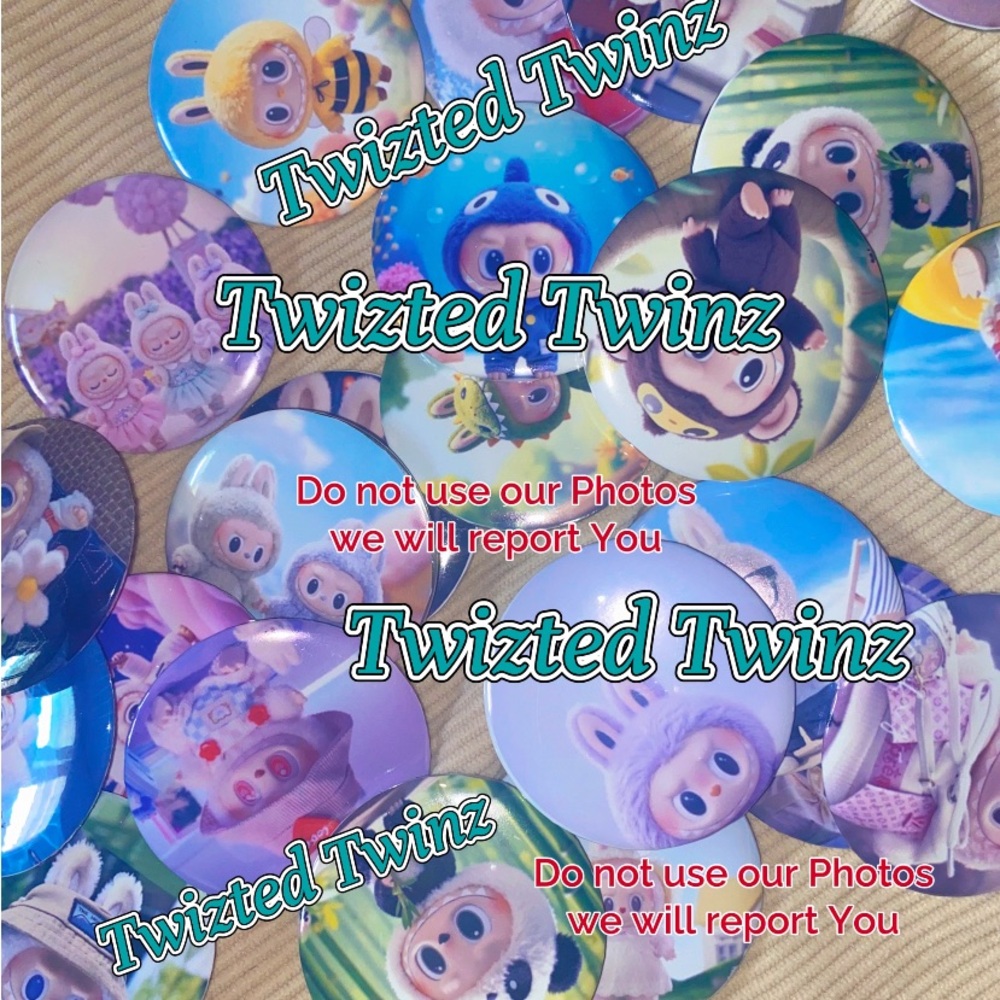 Labubuz The Monsters - NEW  (5 Pin/Buttons ) Blind Bag